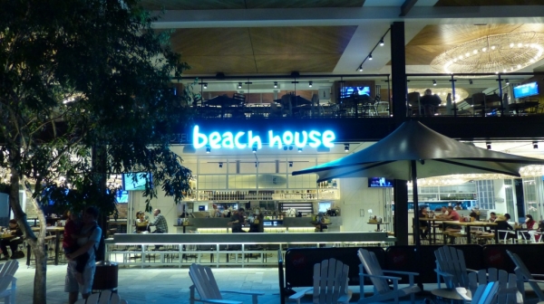 Beach house bar store and grill